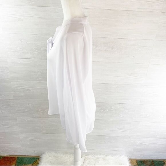 Show me Your Mumu Brynn Tie Neck Bell Sleeve Top - Picture 7 of 9